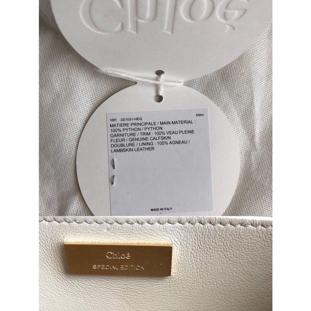 Chloe Drew PYTHON Shoulder Bag, Special Edition - Picture 8 of 8